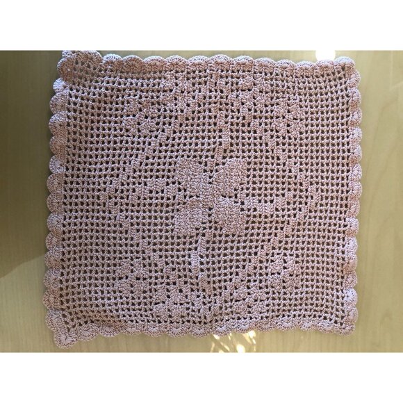 LOT of 3 VTG Handmade Crochet Doilies - Picture 15 of 15